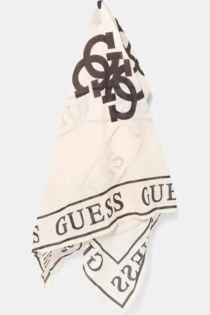 Guess Bavlněná šála barva, vzorovaná, E5GZ09 WH650