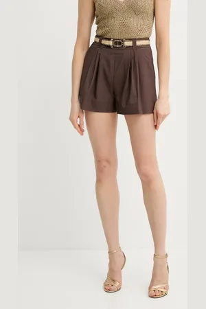 Twin-Set Kraťasy dámské, barva, high waist, 251TT2106