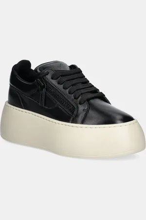 Giuseppe Zanotti Kožené sneakers boty Alma barva, RS50009.001