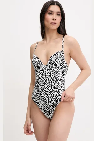 Michael Kors Jednodílné plavky barva, měkký košík, MM54115