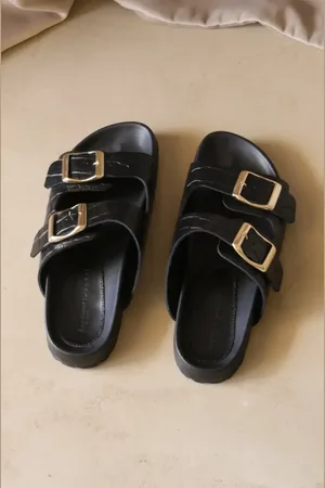 MANEBI Kožené pantofle Traveler Nordic Sandals dámské, barva, M 2.2 RT