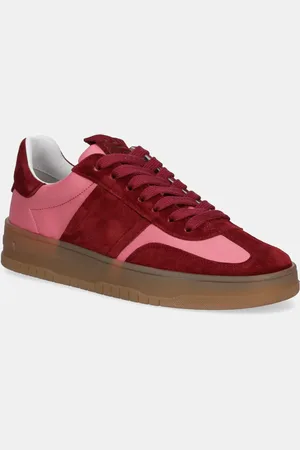 Kennel & Schmenger Kožené sneakers boty Drift vínová barva, 51-15080
