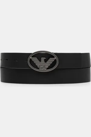 Emporio Armani Kožený pásek pánský, barva, Y4S648 YQ87I