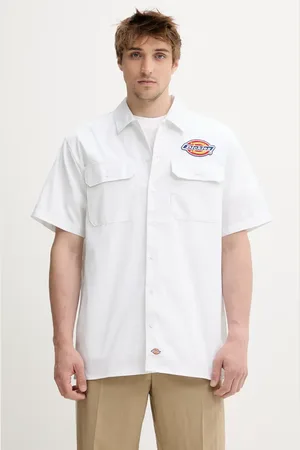 Dickies Košile pánská, barva, relaxed, s klasickým límcem, DK0A4XRRWHX1