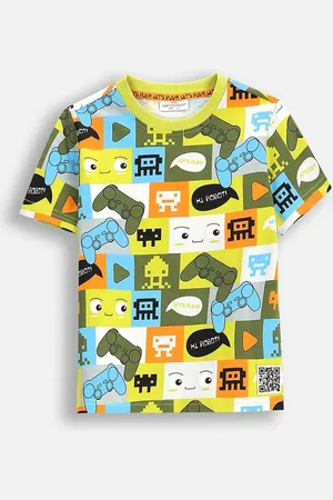 COCCODRILLO Tričko více barev, s potiskem, GAMER BOY KIDS