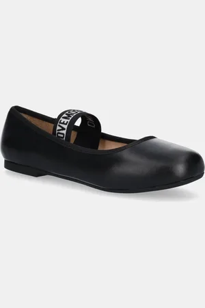Moschino Kožené baleríny barva, JA11071G0MIE0000