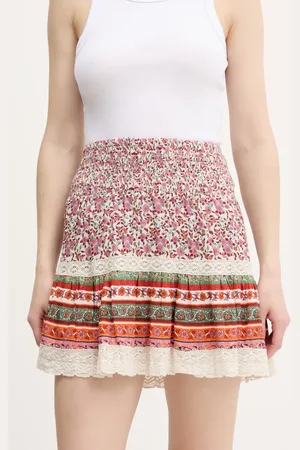 Superdry Sukně barva, mini, áčková, W7210348A-F4C