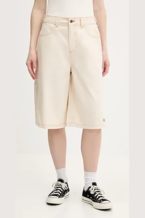 Dickies Bavlněné šortky dámské, barva, high waist, DK0A4Z85F901