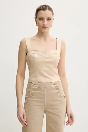 Guess Top AURORA dámský, barva, W5GH80 WH5M2