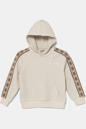 Guess Dětská mikina barva, s kapucí, s aplikací, L5GQ09 KB3P2