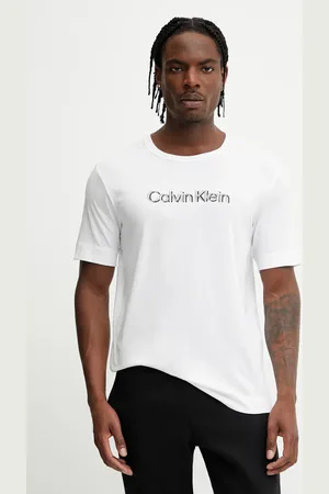 Calvin Klein Tričko pánské, barva, s potiskem, LVGMS5K183
