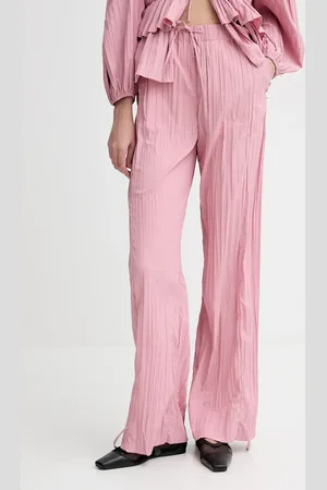 STINE GOYA Kalhoty dámské, barva, high waist, SG-SS25-P078-2342