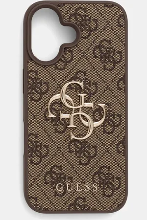 Guess Obal na telefon iPhone 16 barva, GUHCP16S4GMGBR