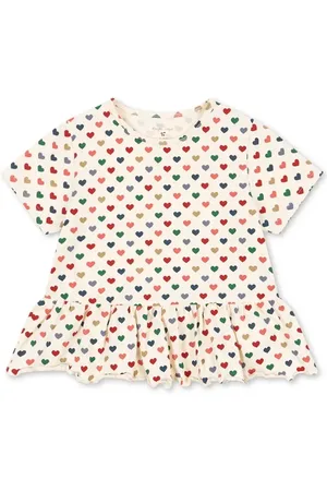 Konges Sløjd Tričko BASIC FRILL TEE GOTS barva, KS103154