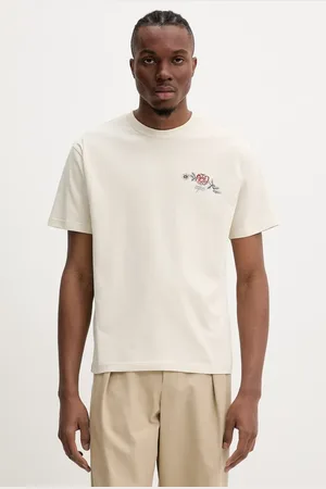 A.P.C. Bavlněné tričko t-shirt oscar pánské, barva, s aplikací, COGCK.H26511