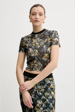 VERSACE Tričko dámské, barva, 78HAH602 JS443