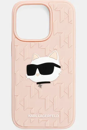 Karl Lagerfeld Obal na telefon iPhone 16 Pro barva, KLHCP16LRBCCHHKLP
