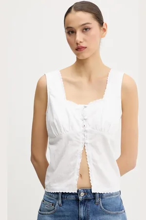 Superdry Bavlněný top dámský, barva, W6012019A-04C
