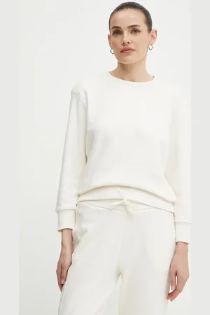 Armani Exchange Bavlněná mikina dámská, barva, hladká, XW000499 AF12804
