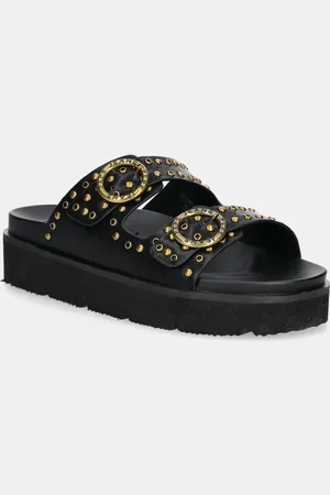 Pepe Jeans Pantofle POLA BUCKLE dámské, barva, na platformě, PLS90679
