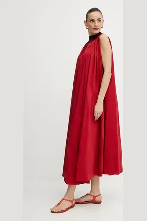 LIVIANA CONTI Šaty barva, midi, oversize, L5SK27