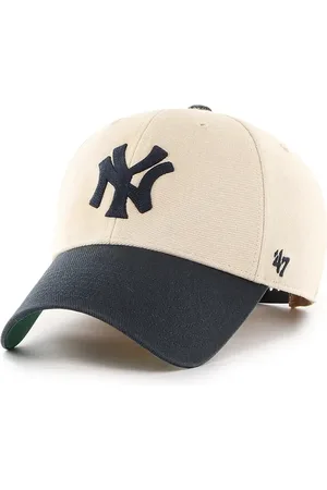 47 Brand Bavlněná baseballová čepice MLB New York Yankees barva, s aplikací, B-FIRFD17HTP-SS
