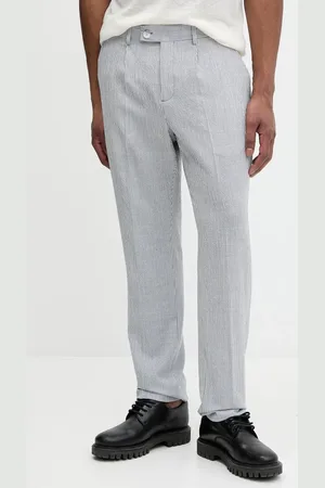 Guess Kalhoty s příměsí vlny MAX barva, ve střihu chinos, 5GHB17 2314Z