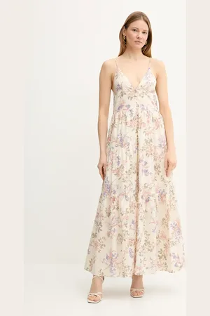 Twin-Set Šaty barva, maxi, 251TT2150