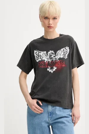 The Kooples Bavlněné tričko dámské, barva, FTSC30026K