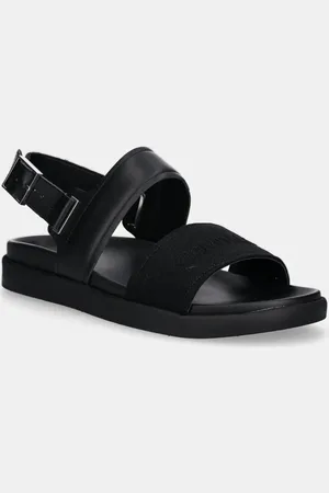 Calvin Klein Sandály BACK STRAP W/ BUCKLE LOGO pánské, barva, HM0HM01742