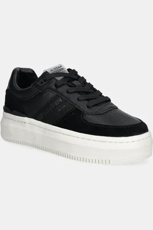 G-Star Sneakers boty EVE BSC LEA W barva, 2411076501.BLK.GNMET