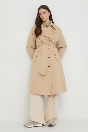Pepe Jeans Trench kabát STAR dámský, barva, přechodný, PL402318