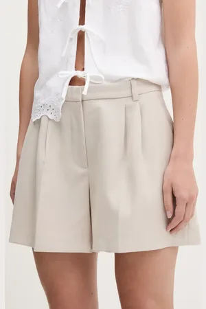 Abercrombie & Fitch Kraťasy dámské, barva, high waist, KI149-5208