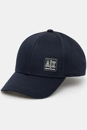 Armani Exchange Kšiltovka pánská, tmavomodrá barva, hladká, XM001255 AF15066