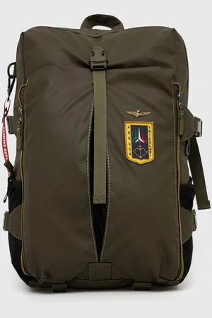 Aeronautica Militare Batoh pánský, barva, velký, s aplikací, AM348