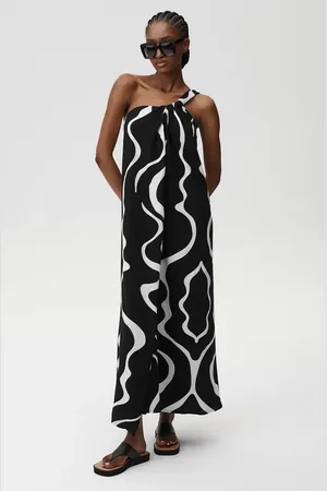 UNDRESS CODE Šaty s příměsí lnu Theia Dress více barev, midi, oversize, 903