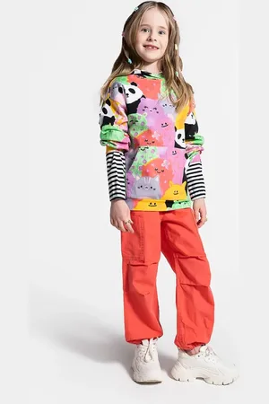 COCCODRILLO Kalhoty barva, REBEL GIRL KIDS