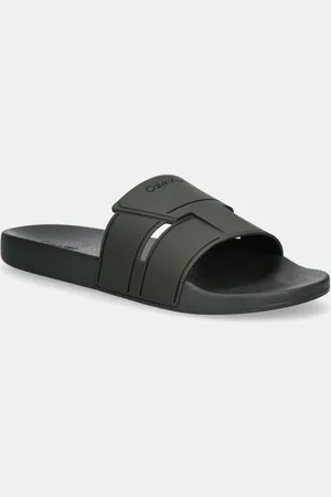 Calvin Klein Pantofle POOL SLIDE DOUBLE T pánské, barva, HM0HM01752
