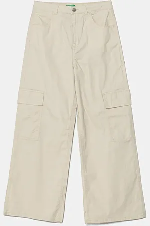 Benetton Dětské kalhoty barva, 4L2VCE040