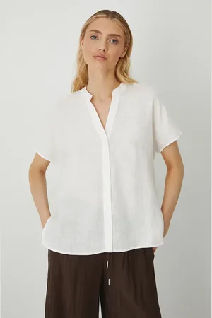 MEDICINE Lněná halenka barva, hladká