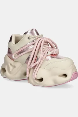 GOE Kožené sneakers boty barva, RR2N4035
