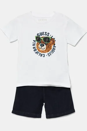 Guess Kojenecká souprava ze lněné směsi barva, I5GG09 K5M20