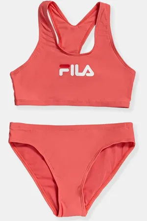 Fila Dvoudílné dětské plavky SASSARI černá barva