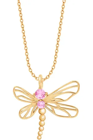 LILOU Pozlacený náhrdelník Dragonfly A03/MARKET/ANS/215