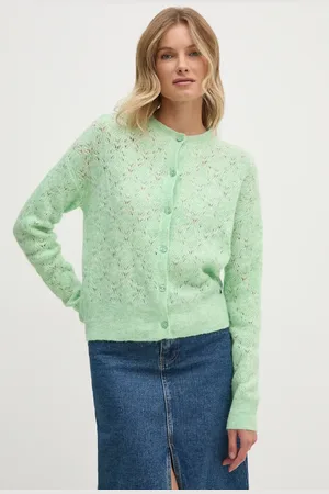 Pepe Jeans Svetr s příměsí vlny HELEN CARDIGAN barva, lehký, PL702228