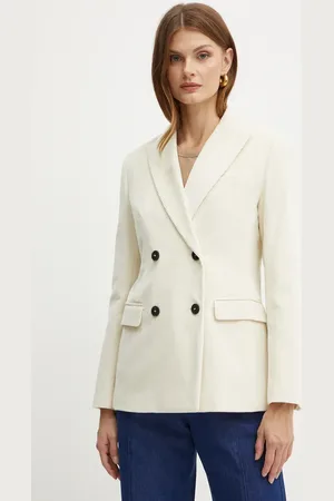 Max Mara Manšestrová bunda barva, hladká, 2425046062600
