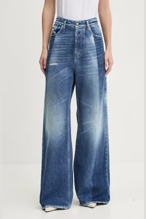 Diesel Džíny 1996 D-SIRE L.32 TROUSERS dámské, high waist, A06925.09L48