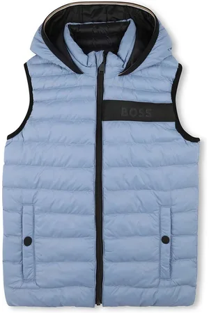 HUGO BOSS Dětská oboustranná vesta barva, J51234