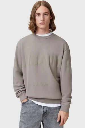 AllSaints Bavlněná mikina BIGGY barva, s potiskem, M029NA
