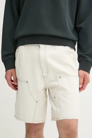 Maison Margiela Džínové šortky pánské, barva, SH2MU0012